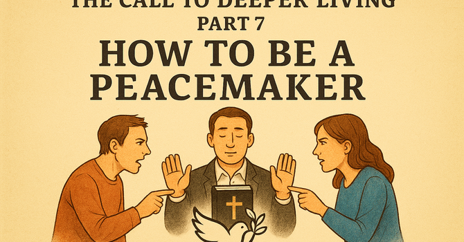 How to be a Peacemaker