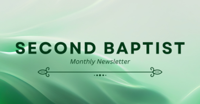 Monthly Newsletter image