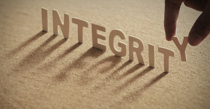 Integrity When No One Is Watching image
