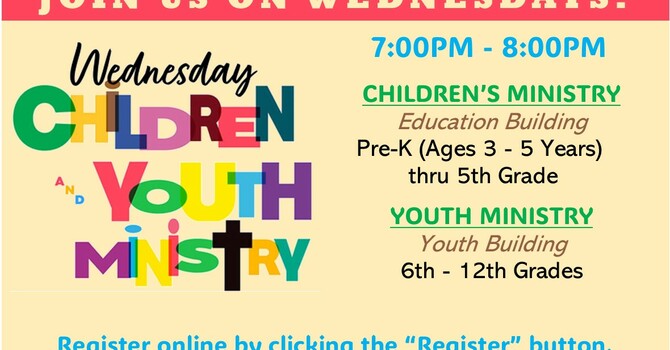Wednesday Children's & Youth Ministries @ BBC