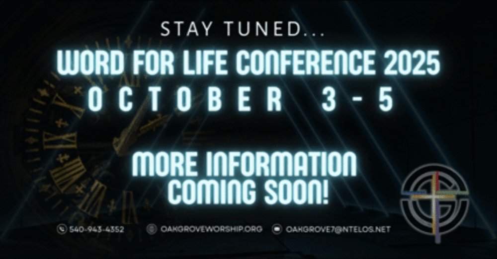 WORD FOR LIFE CONFERENCE 2025