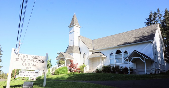 Marilyn leads service