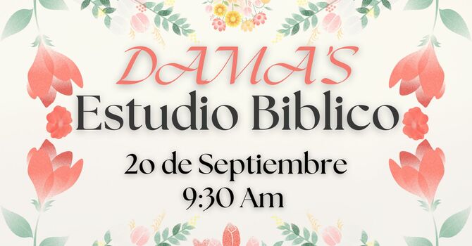 Estudio Biblico para Damas