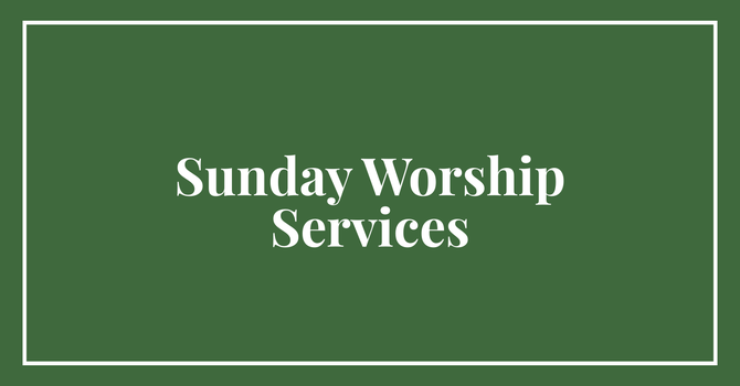 Sunday Worship Service | August 31, 2025