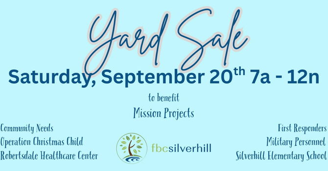 Community Yard Sale