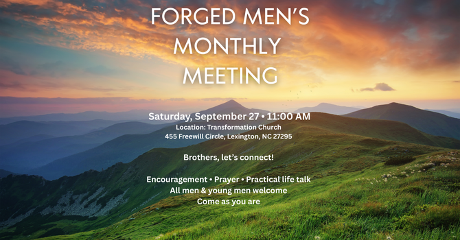 Forged Men’s Ministry