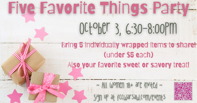 Five Favorite Things Party