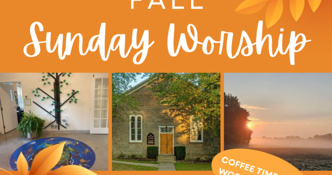 Join us for Fall Worship!