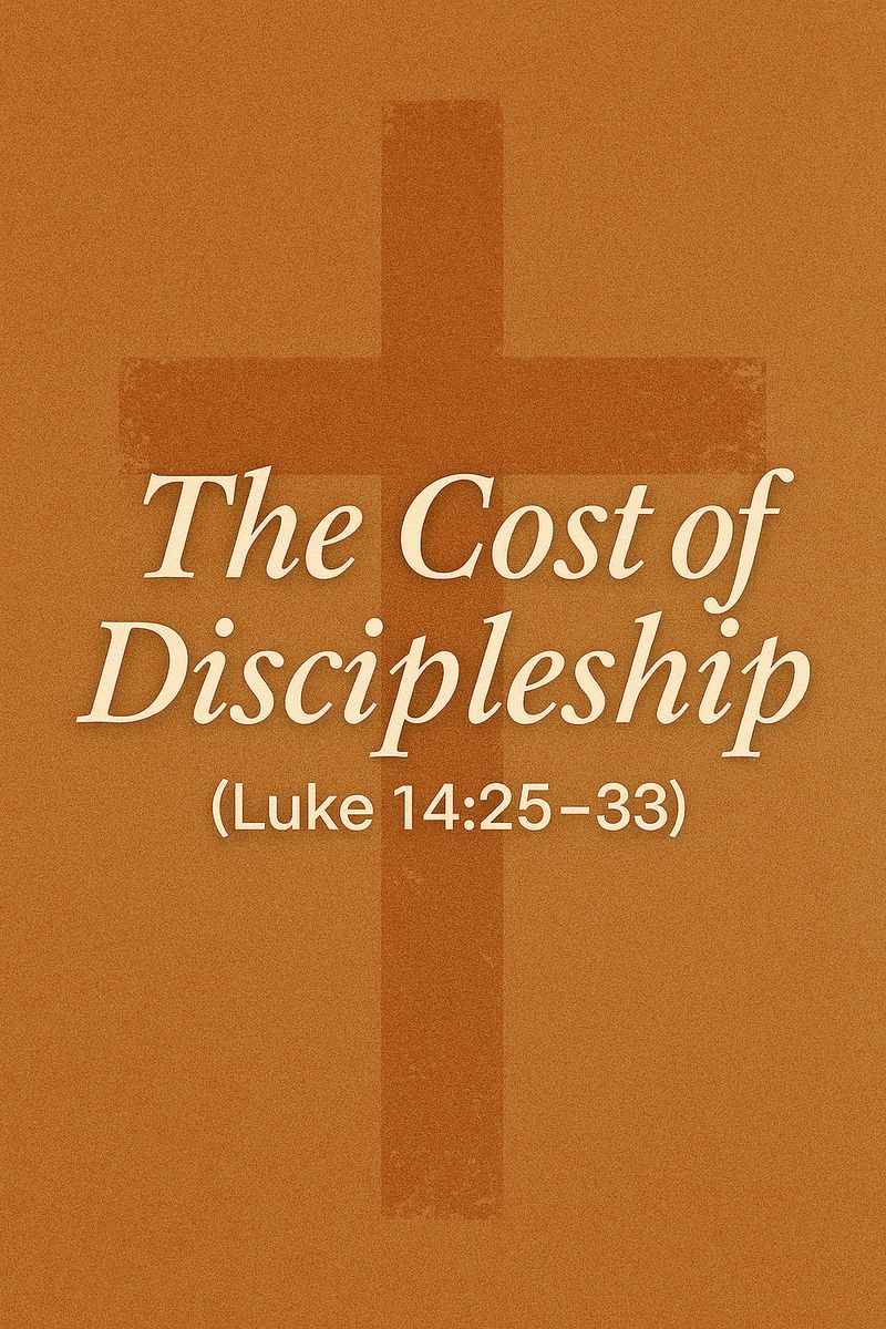The Cost of Discipleship