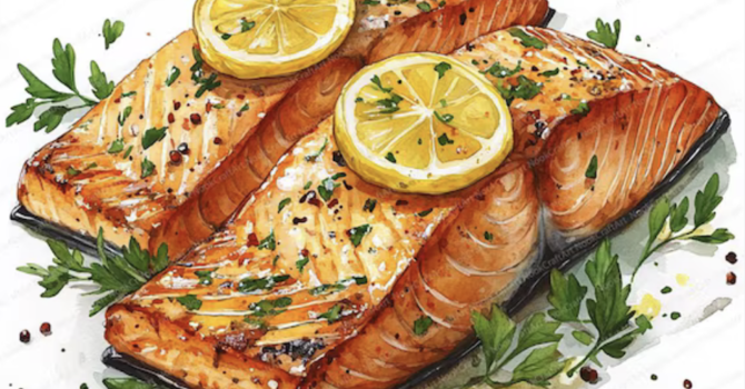 Salmon Dinner - October 4th  image