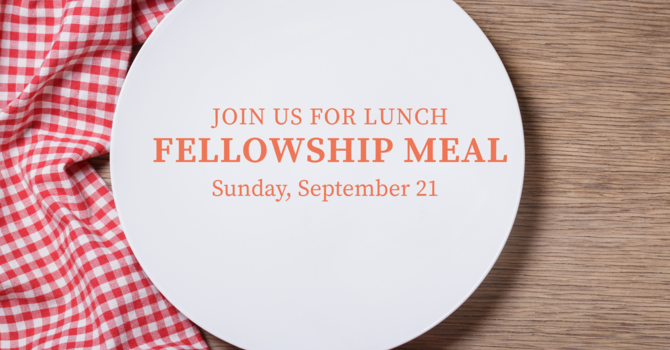 Fellowship Meal