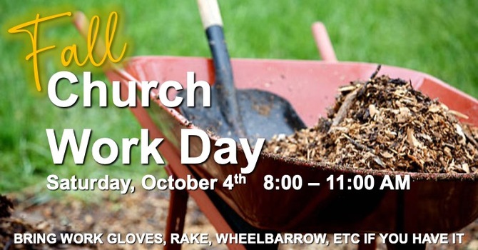 Fall Church Work Day