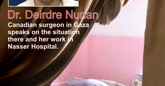 Canadian Surgeon in Gaza