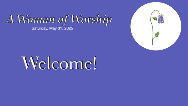 A Woman of Worship