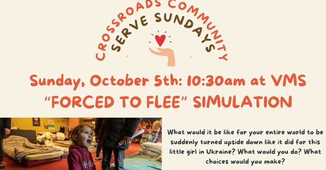 Serve Sunday