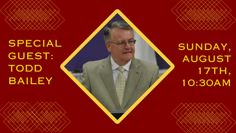 Guest Speaker: Todd Bailey