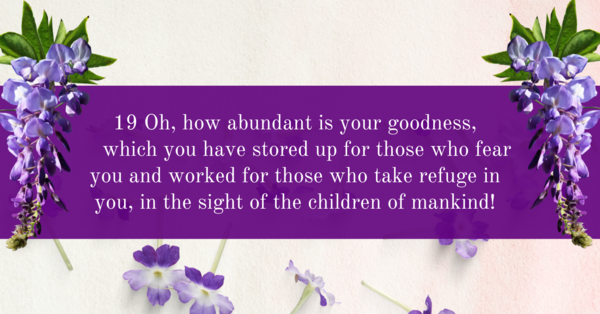 September Meditation Scripture