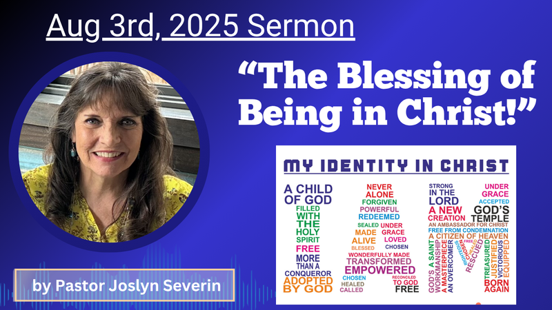 The Blessing of Being In Christ