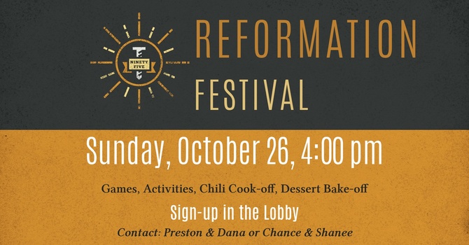 Reformation Festival