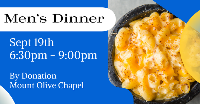 Men's Pasta Dinner
