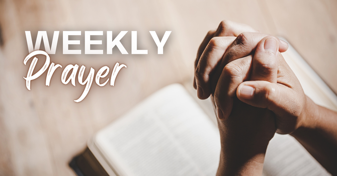 Weekly prayer for September 28 image
