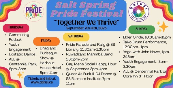 Salt Spring Pride Parade