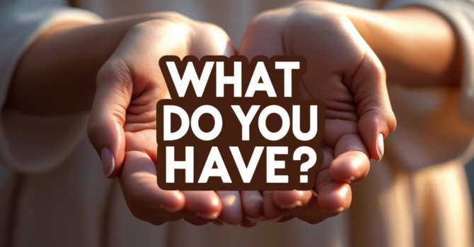 What Do You Have?