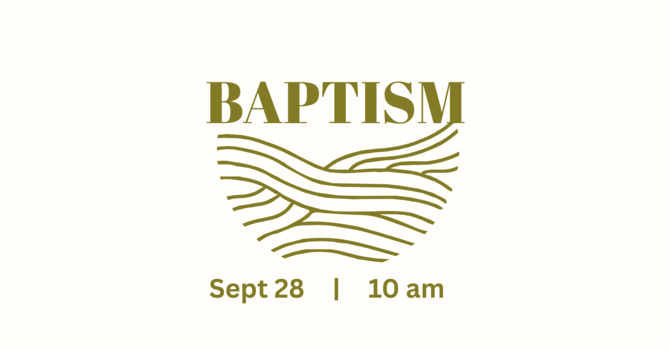 Baptism Sunday