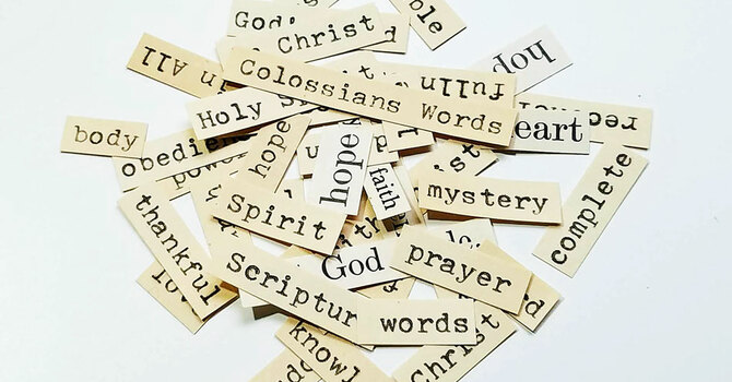 Words: Bible Study