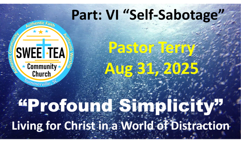 Profound Simplicity Part VI: Self Sabatoge