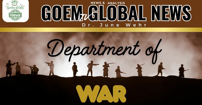 President Trump Changes Name to War Dept, Melania's AI Initiative, Trump's Loyalty to Big Tech, etc.
