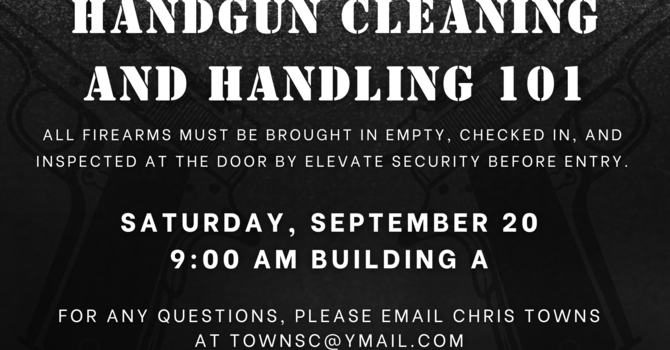 Men's Handgun Cleaning & Handling 101
