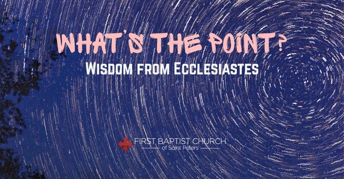Introducing Ecclesiastes