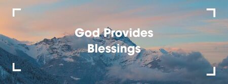 God Provides Blessings