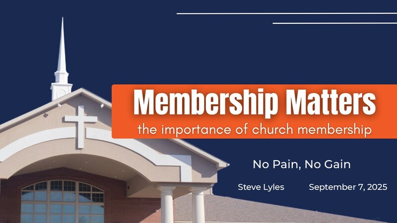 No Pain, No Gain | Membership Matters