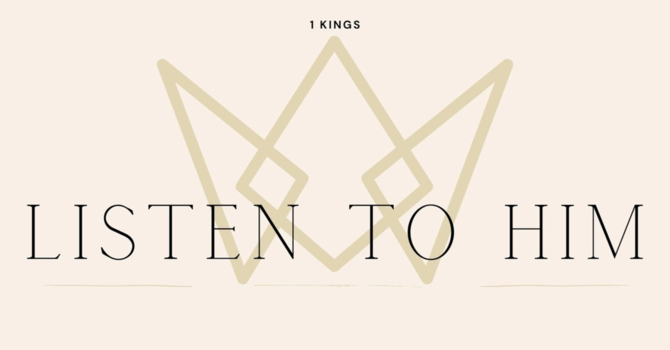 1 Kings 16:29 - 17:6