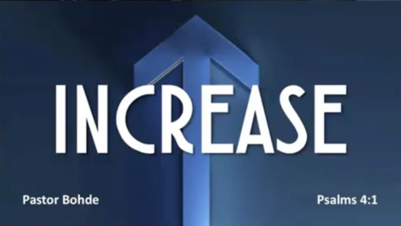 "Increase"