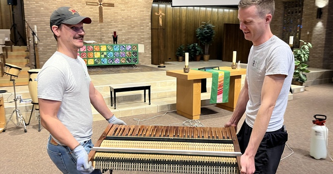 Organ Console Removal image