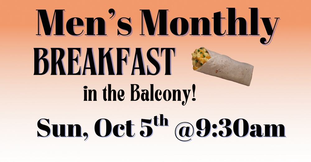 Men's Monthly Breakfast