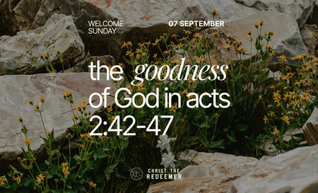 The Goodness of God in Acts 2:42-47