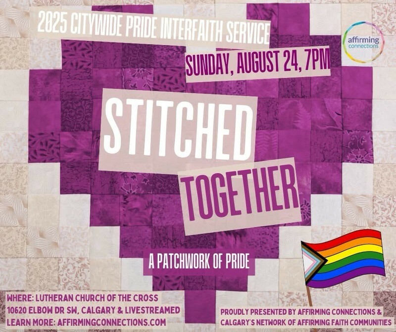 2025 Citywide Pride Interfaith Service: Stitched Together