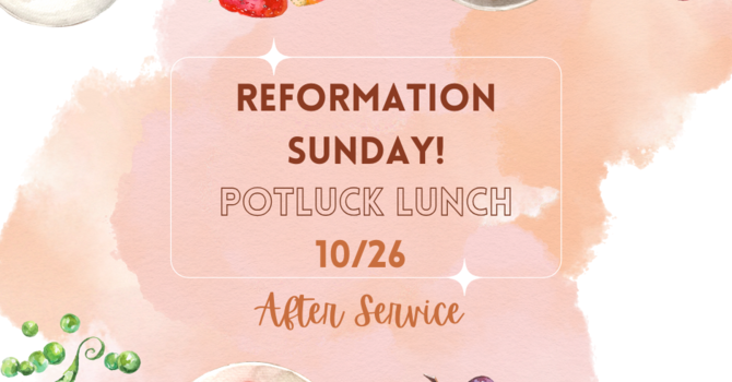 Reformation Sunday Meal