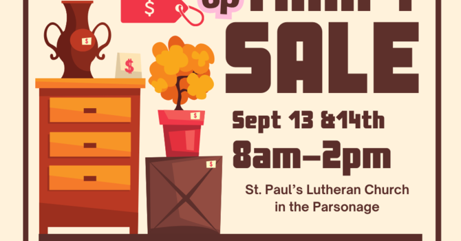 Thrift Sale at St. Paul's in Lionville, Sept. 13-14 image
