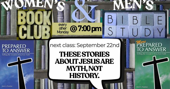 Women's Book Club/Men's Bible Study