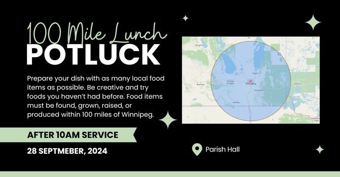 100 Mile Lunch Potluck