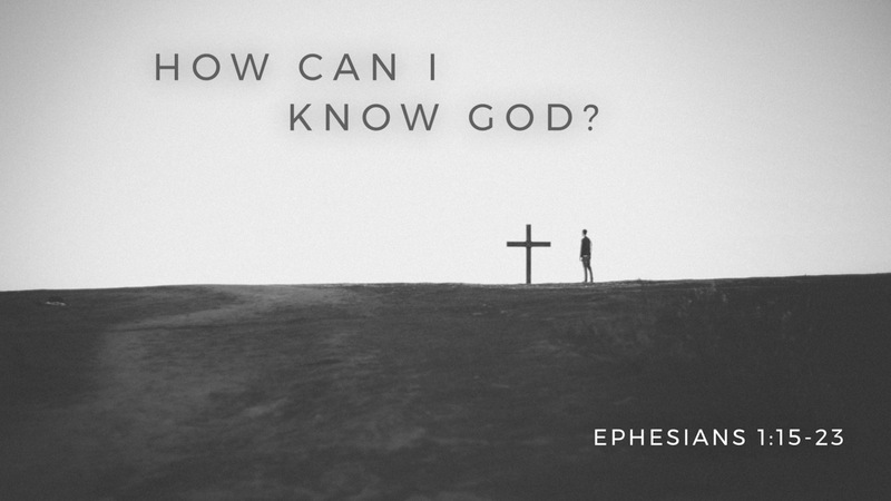 How Can I Know God?
