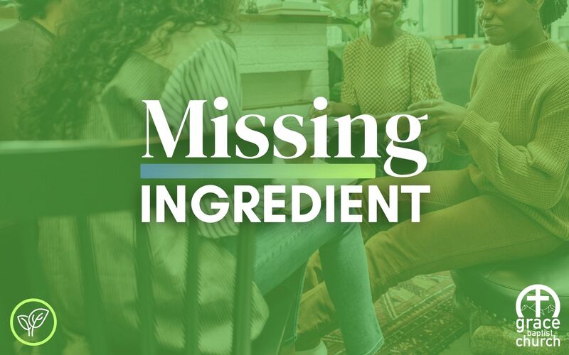 The Missing Ingredient