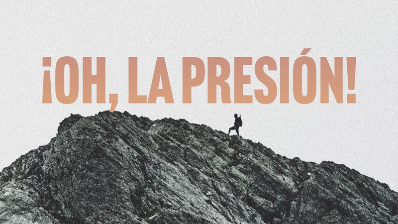 ¡Oh la presión!