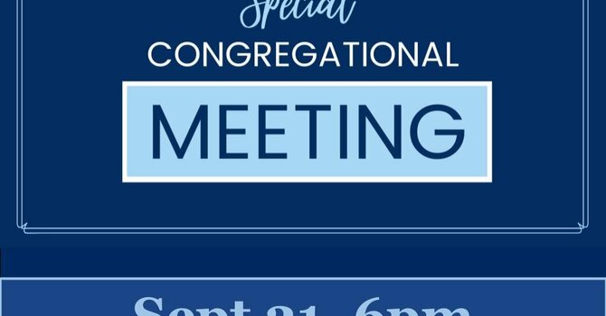 Congregational Business meeting