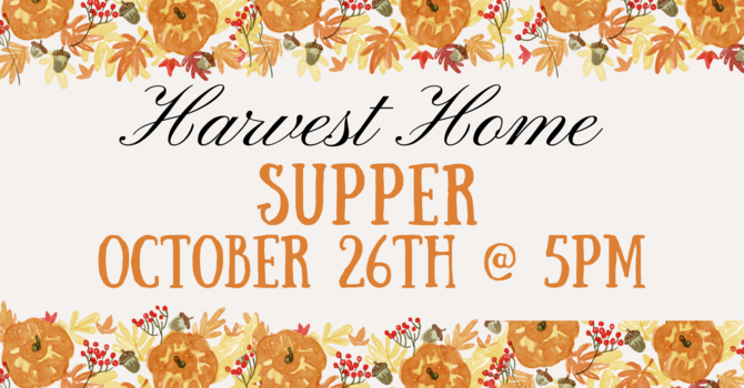 Harvest Home Supper